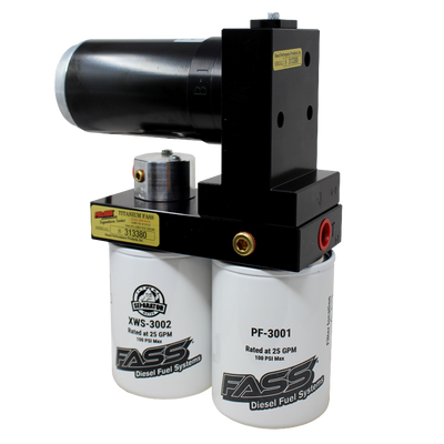 FASS FUEL SYSTEM TITANIUM SIGNATURE SERIES DIESEL FUEL LIFT PUMP 250GPH (TS 250G)