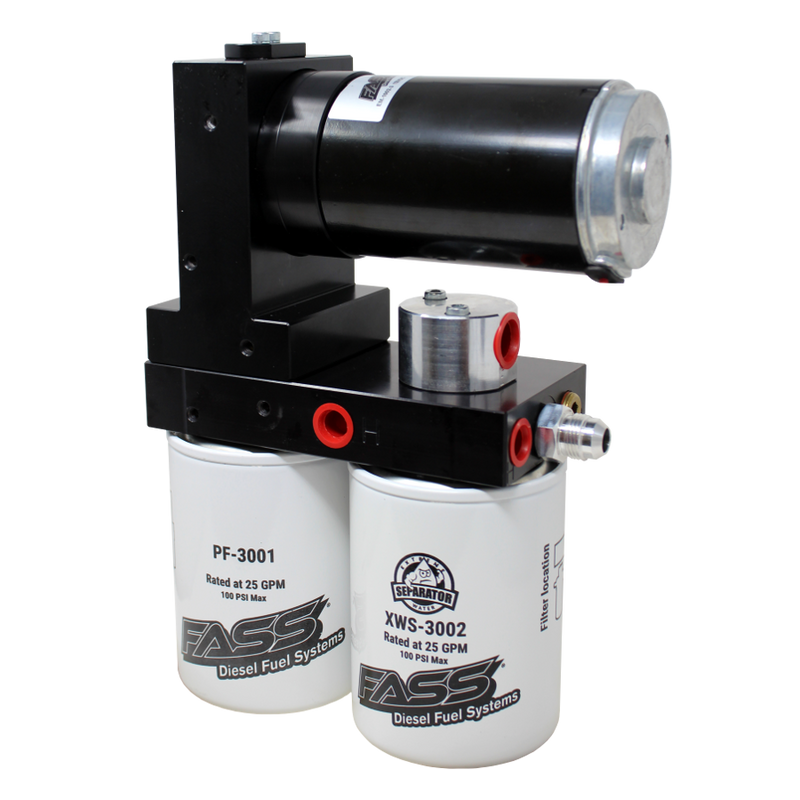 FASS FUEL SYSTEM TITANIUM SIGNATURE SERIES DIESEL FUEL LIFT PUMP 250GPH (TS 250G)