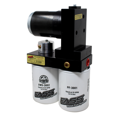 FASS FUEL SYSTEM TITANIUM SIGNATURE SERIES DIESEL FUEL LIFT PUMP 165GPH (TS 165G)